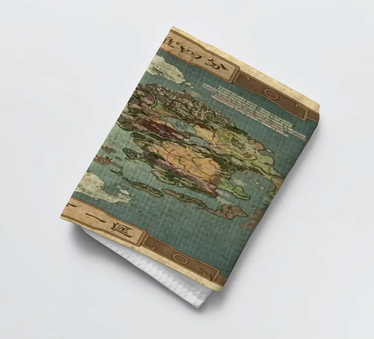 The Map Of Avatar tea towel by Waylons Studio
