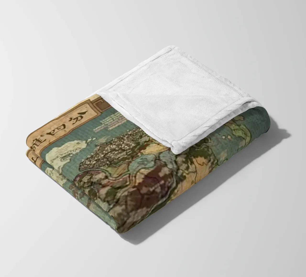 The Map Of Avatar fleece blanket by Waylons Studio