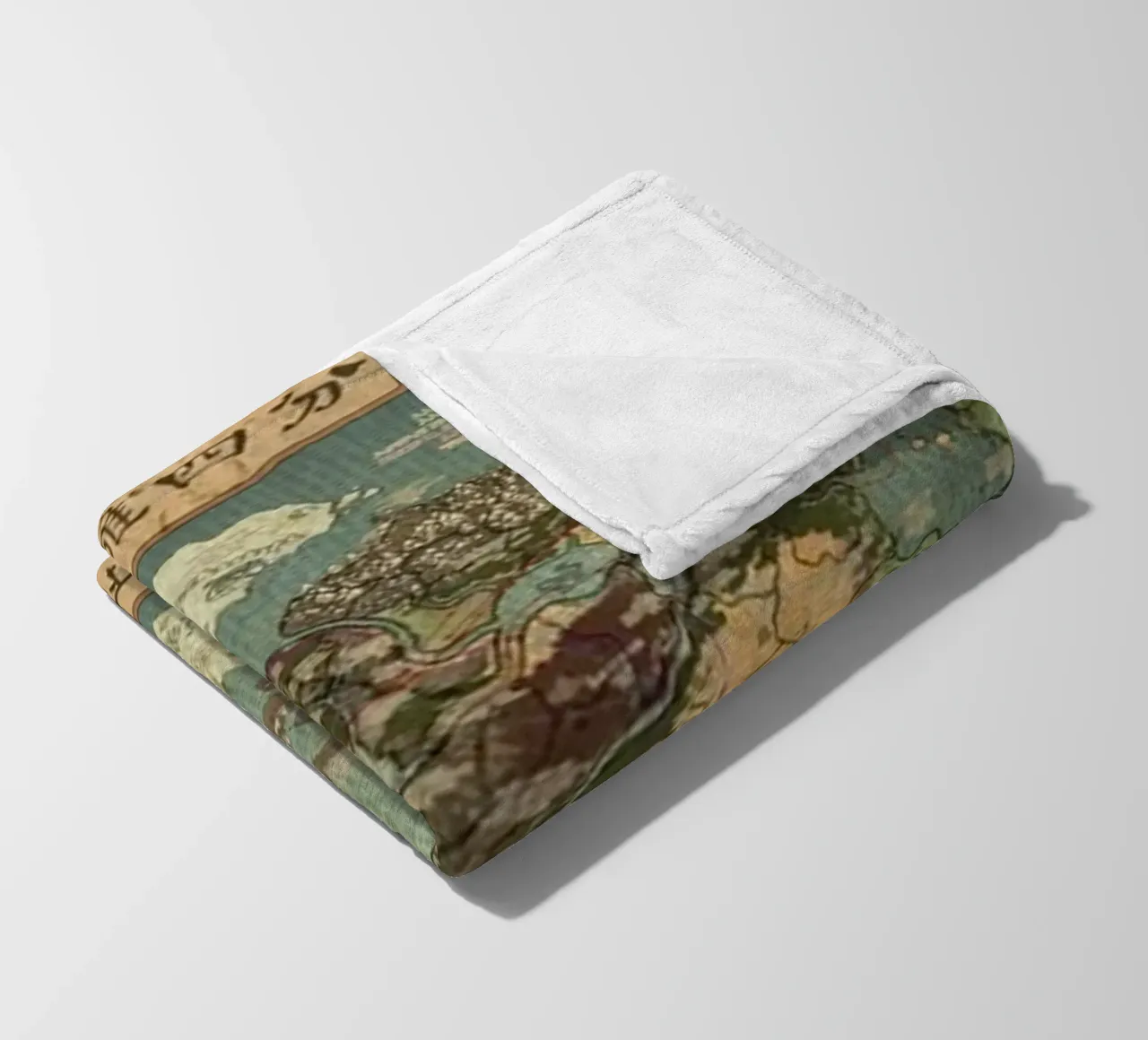 The Map Of Avatar fleece blanket by Waylons Studio