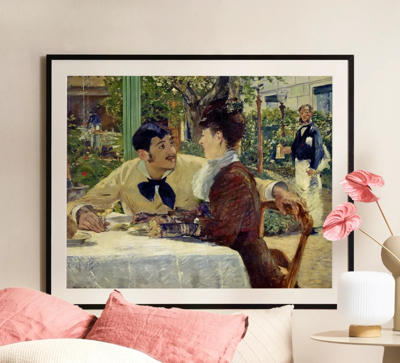 Manet - The Couple of Pere Lathuille poster by ARTOTHEK