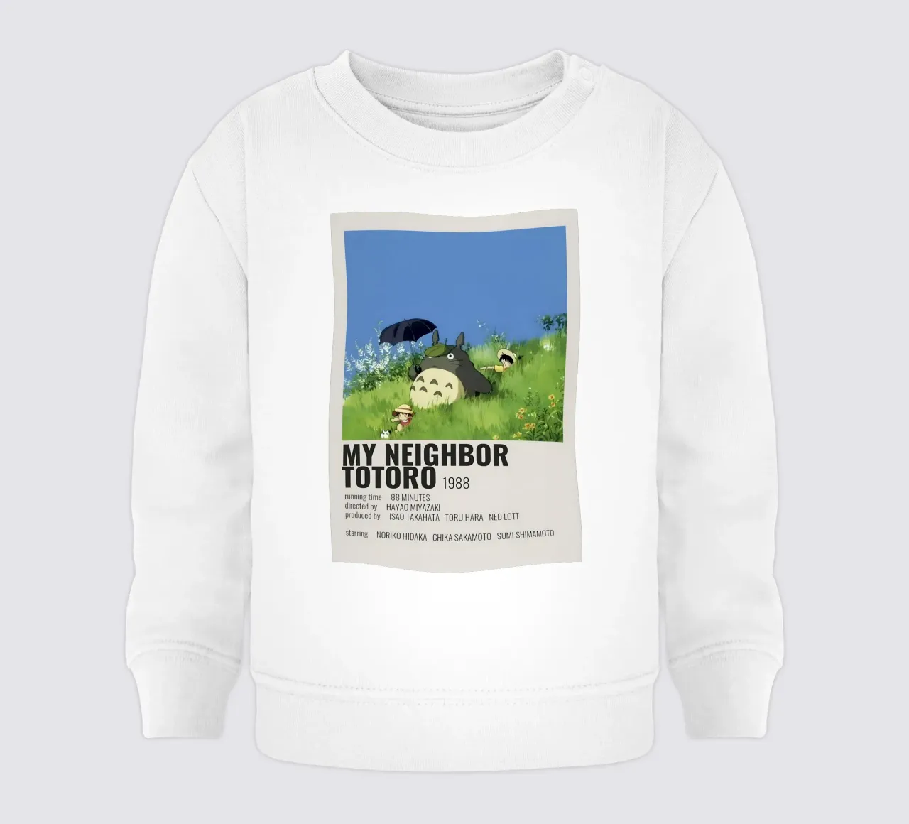 MY NEIGHBOR TOTORO 1988 felpa neonato da Totoya