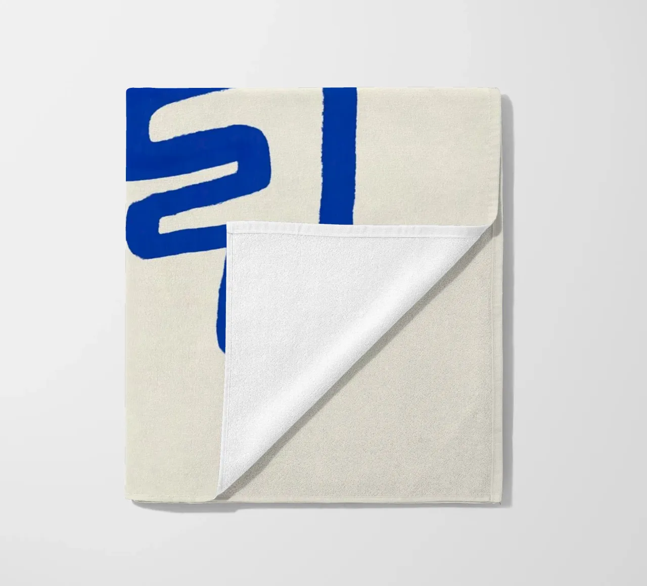 Linea blu art 01 telo mare da Little Dean