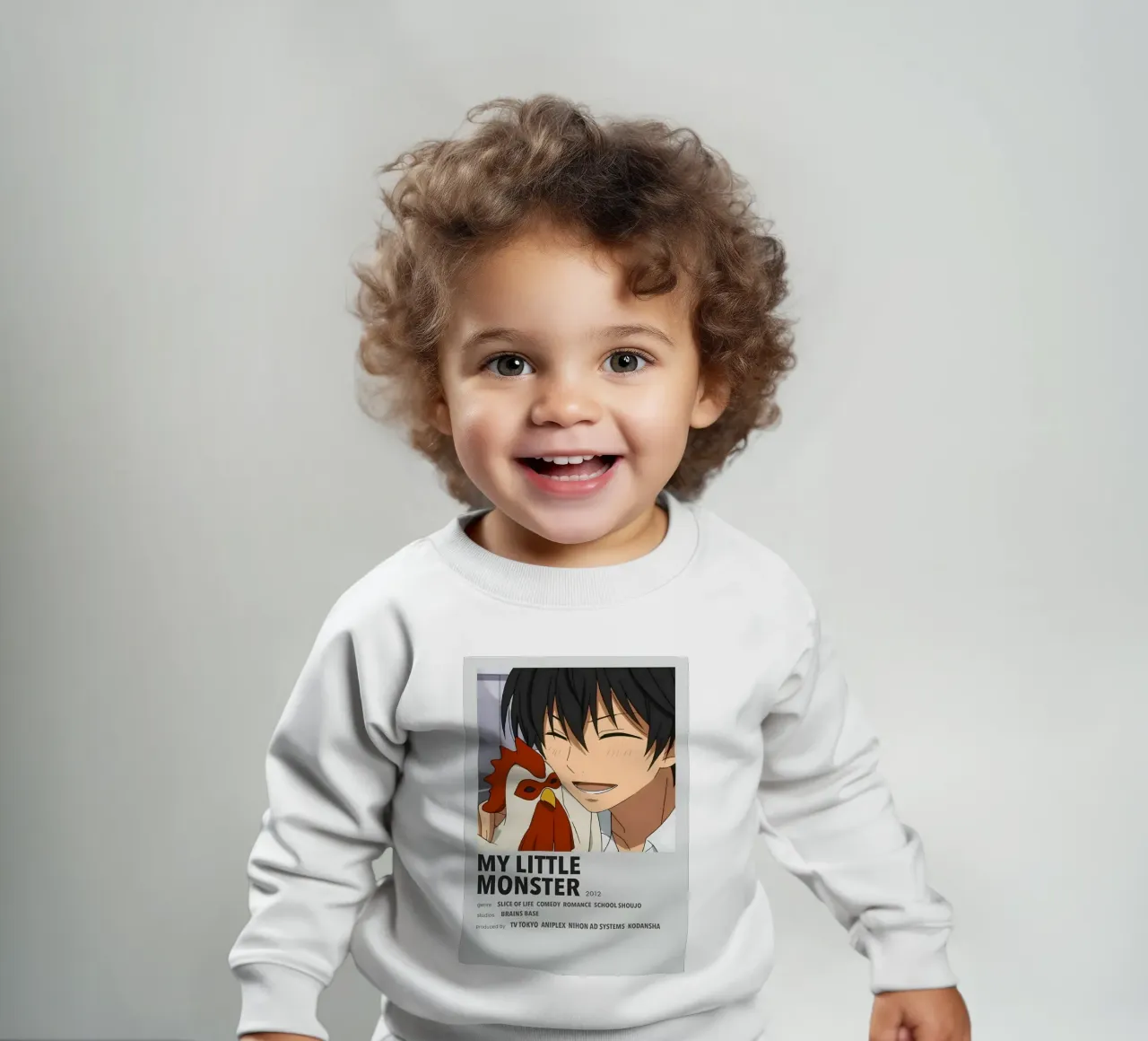 MY LITTLE MONSTER  2012 felpa neonato da Totoya