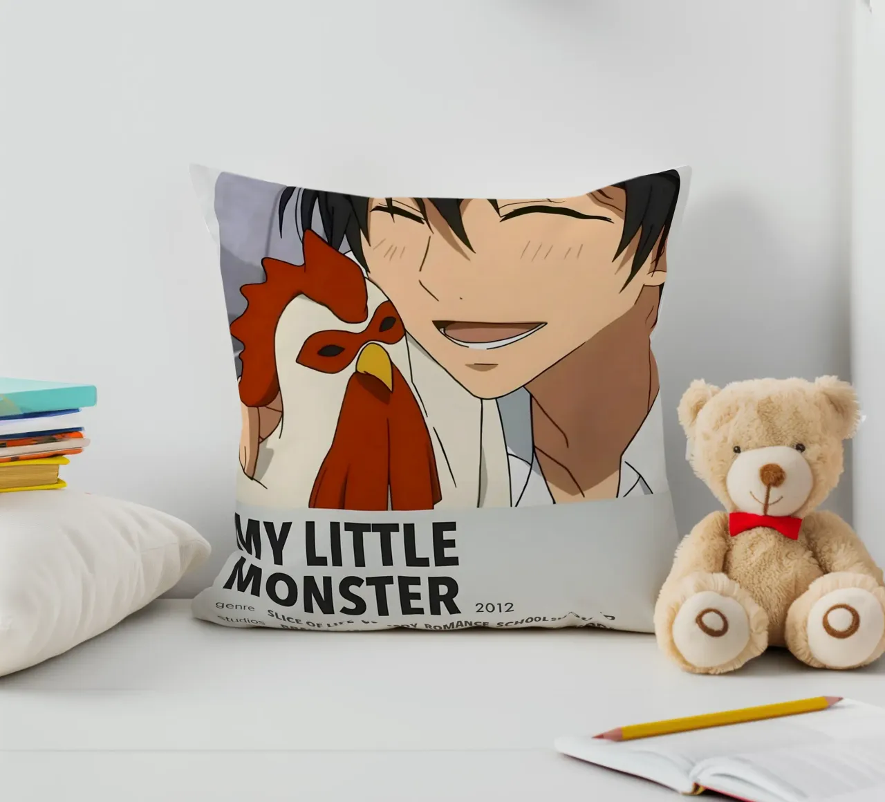 MY LITTLE MONSTER  2012 cuscino da Totoya