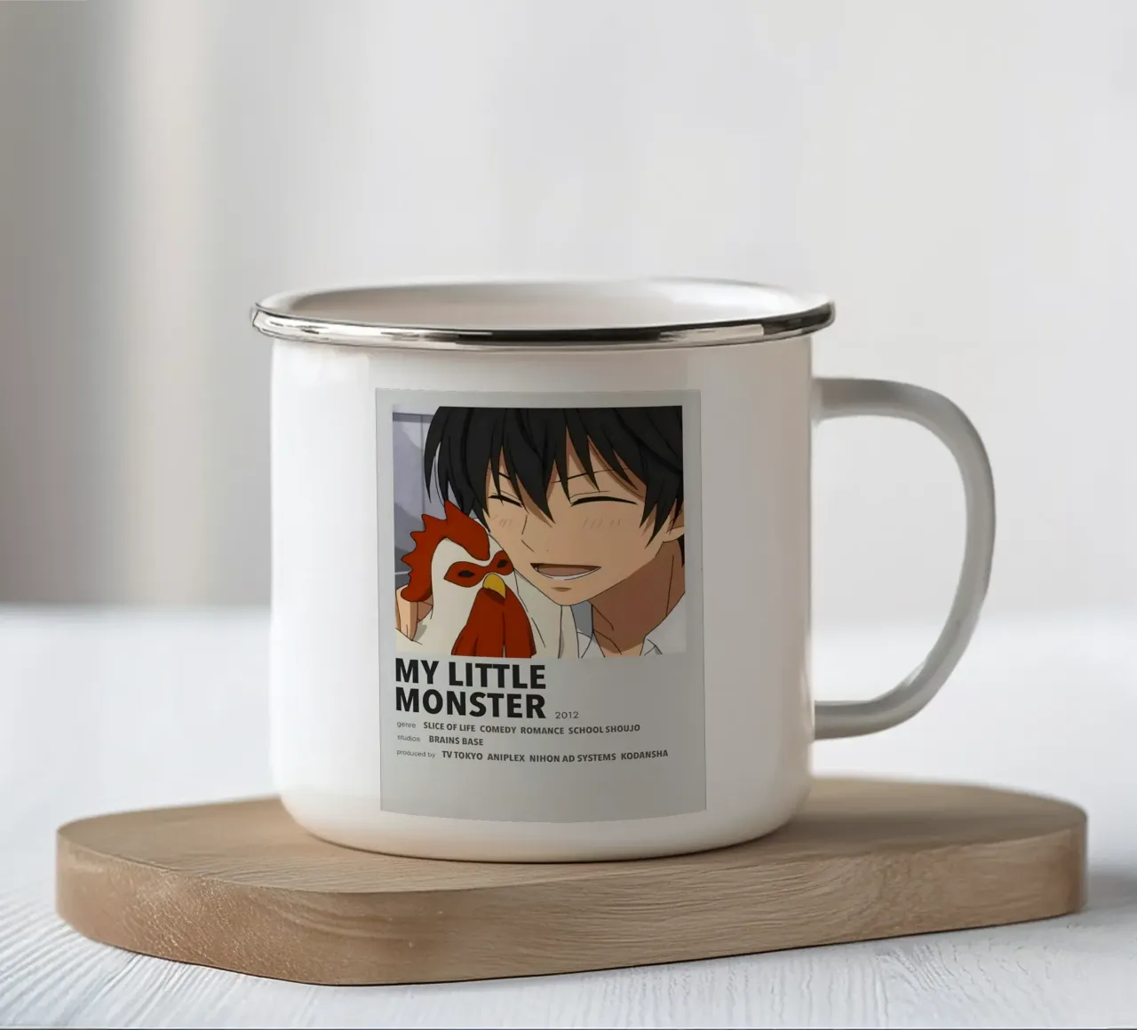 MY LITTLE MONSTER  2012 tazza in smalto da Totoya