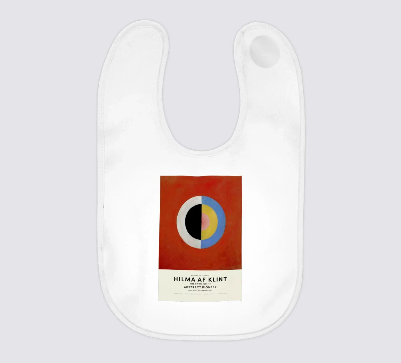 Hilma af Klint - The Swan, No. 17 bavaglino da Vintage by JUNIQE