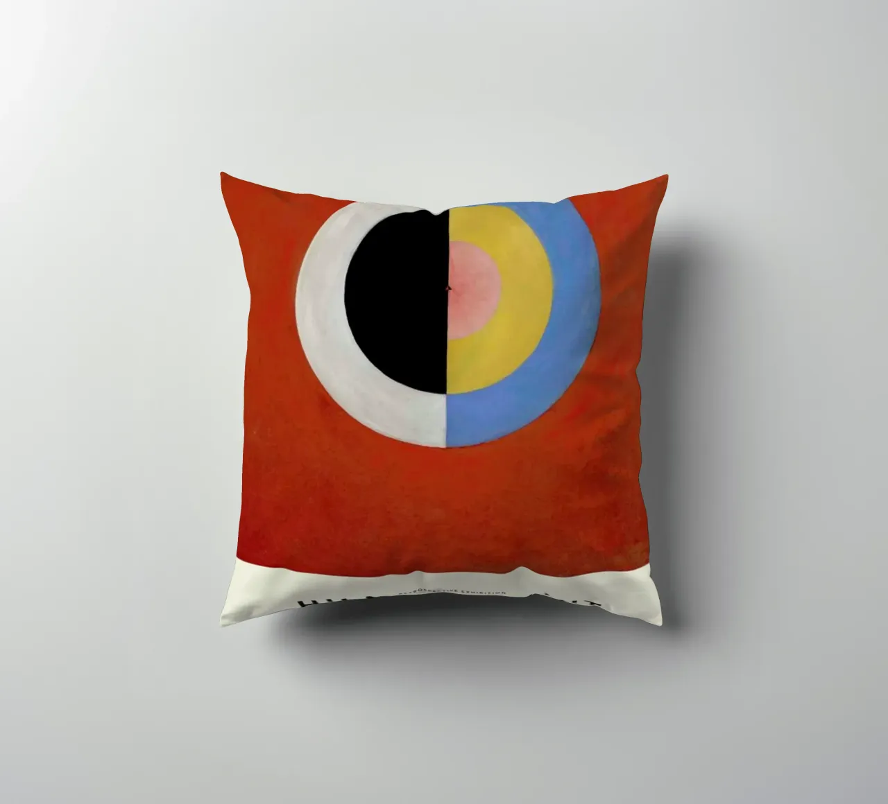Hilma af Klint - The Swan, No. 17 decorative cushion by Vintage by JUNIQE