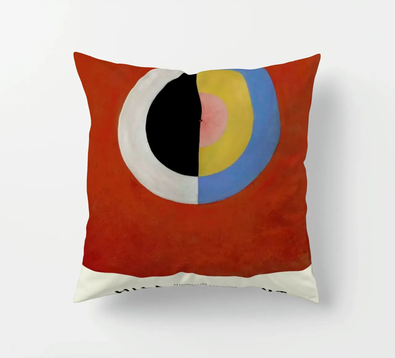 Hilma af Klint - The Swan, No. 17 decorative cushion by Vintage by JUNIQE