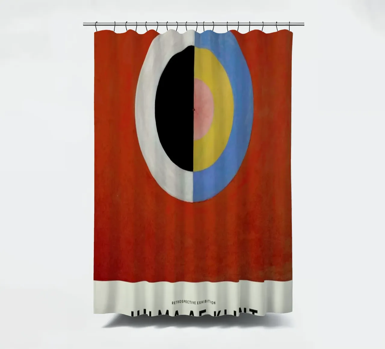 Hilma af Klint - The Swan, No. 17 tenda da doccia da Vintage by JUNIQE