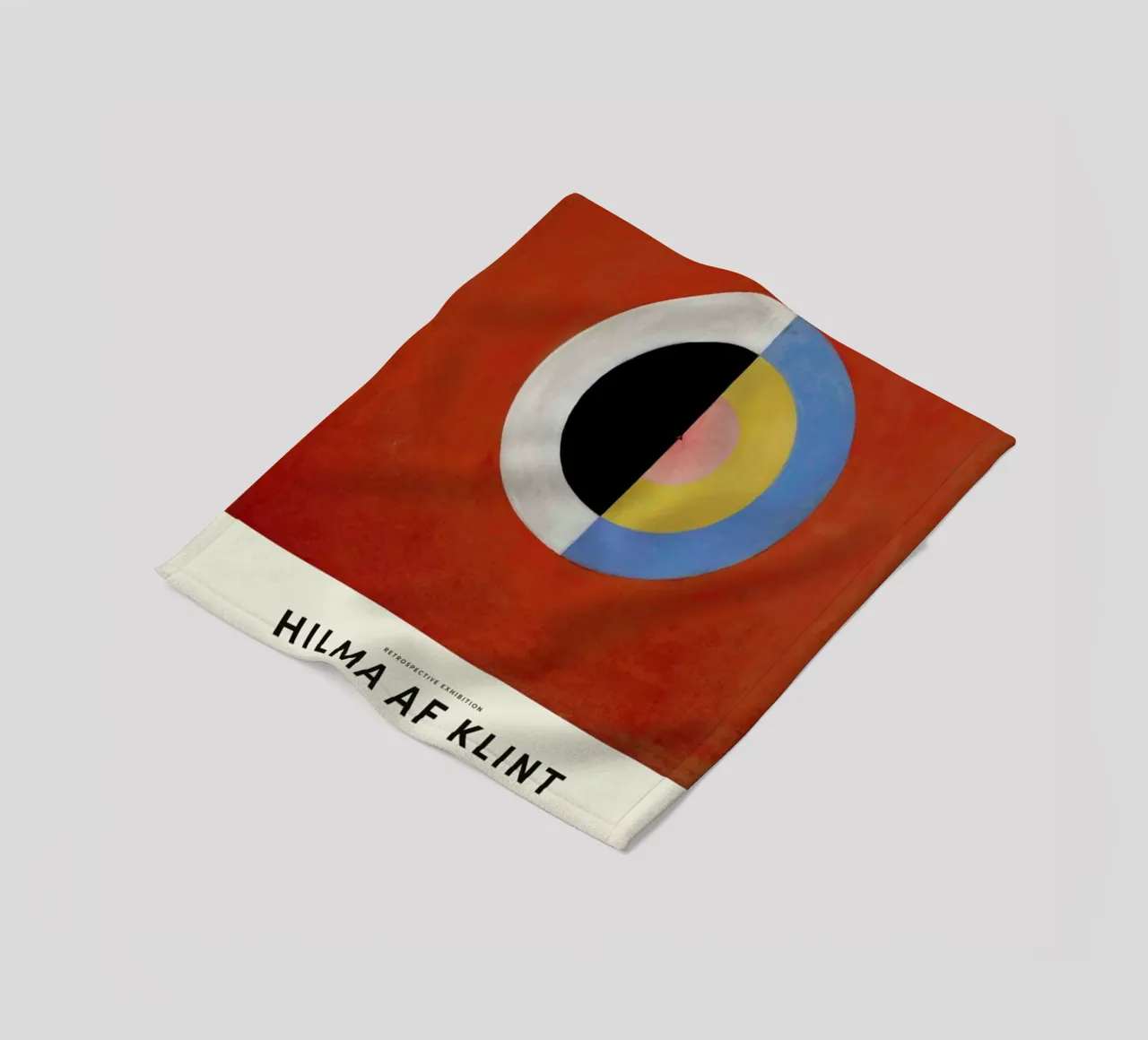 Hilma af Klint - The Swan, No. 17 coperta in pile da Vintage by JUNIQE