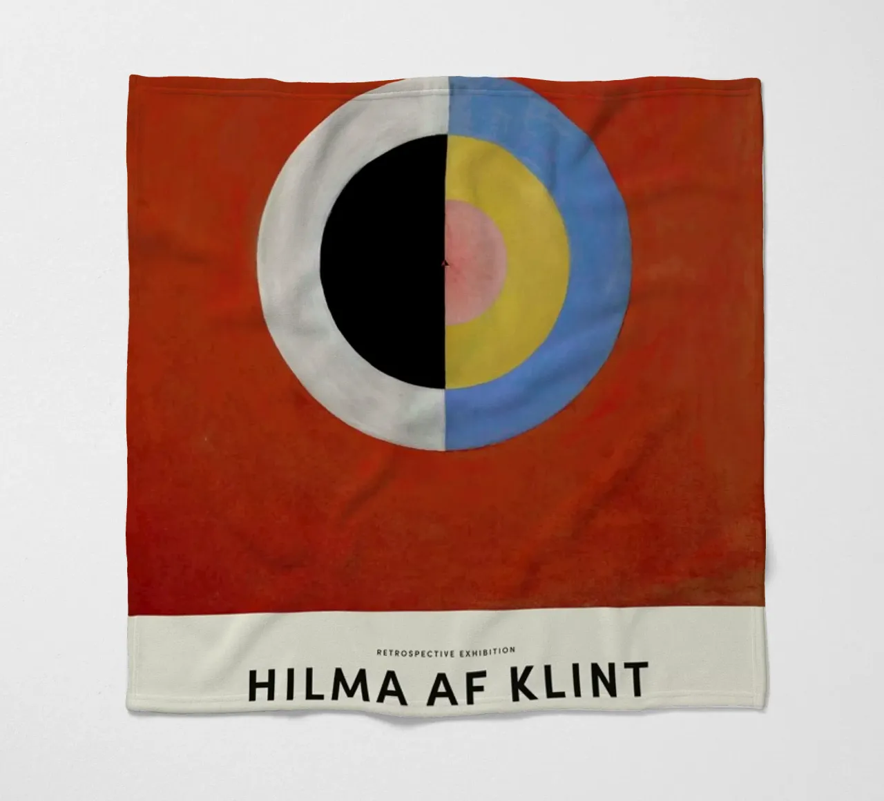 Hilma af Klint - The Swan, No. 17 coperta in pile da Vintage by JUNIQE