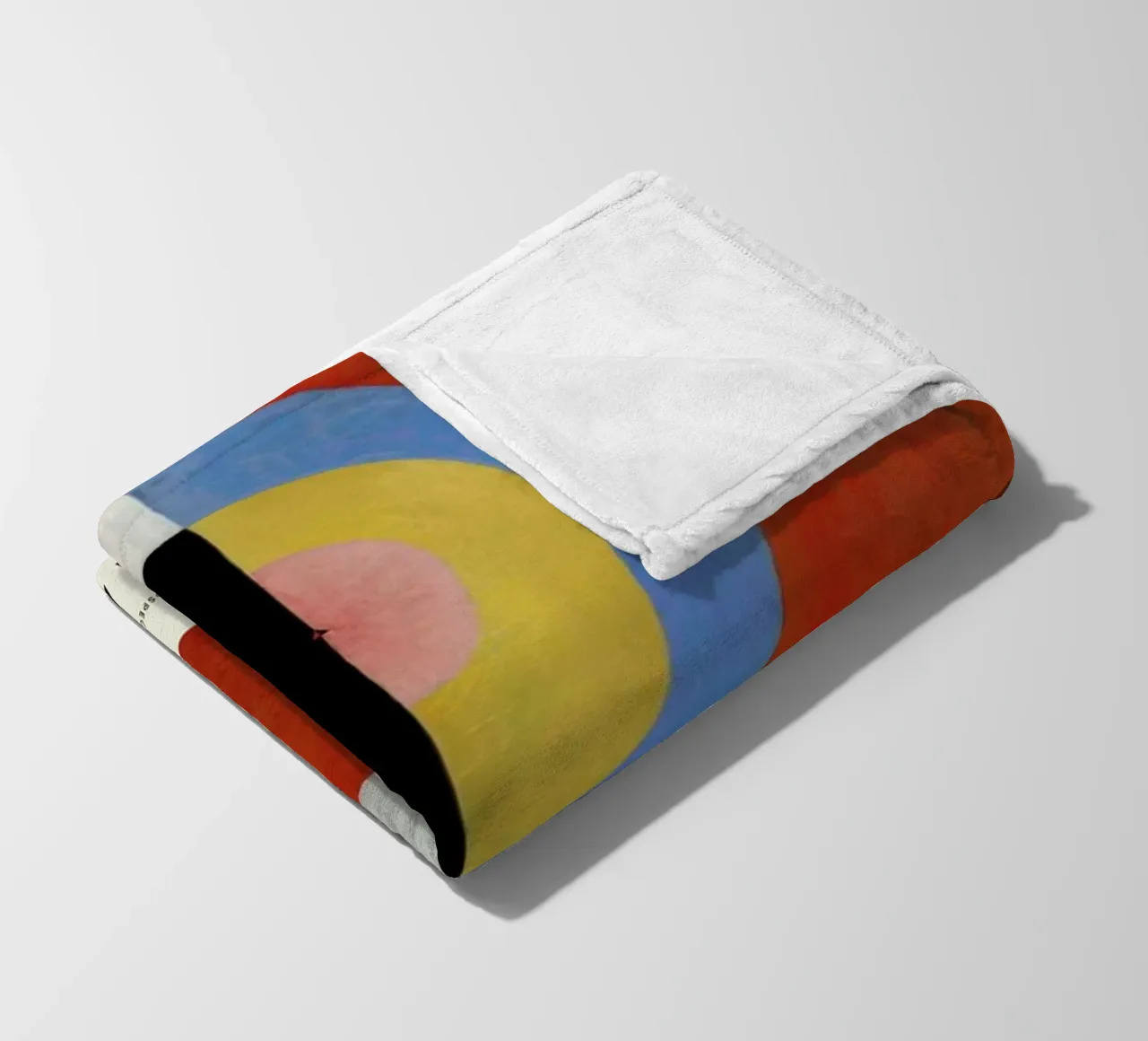 Hilma af Klint - The Swan, No. 17 coperta in pile da Vintage by JUNIQE