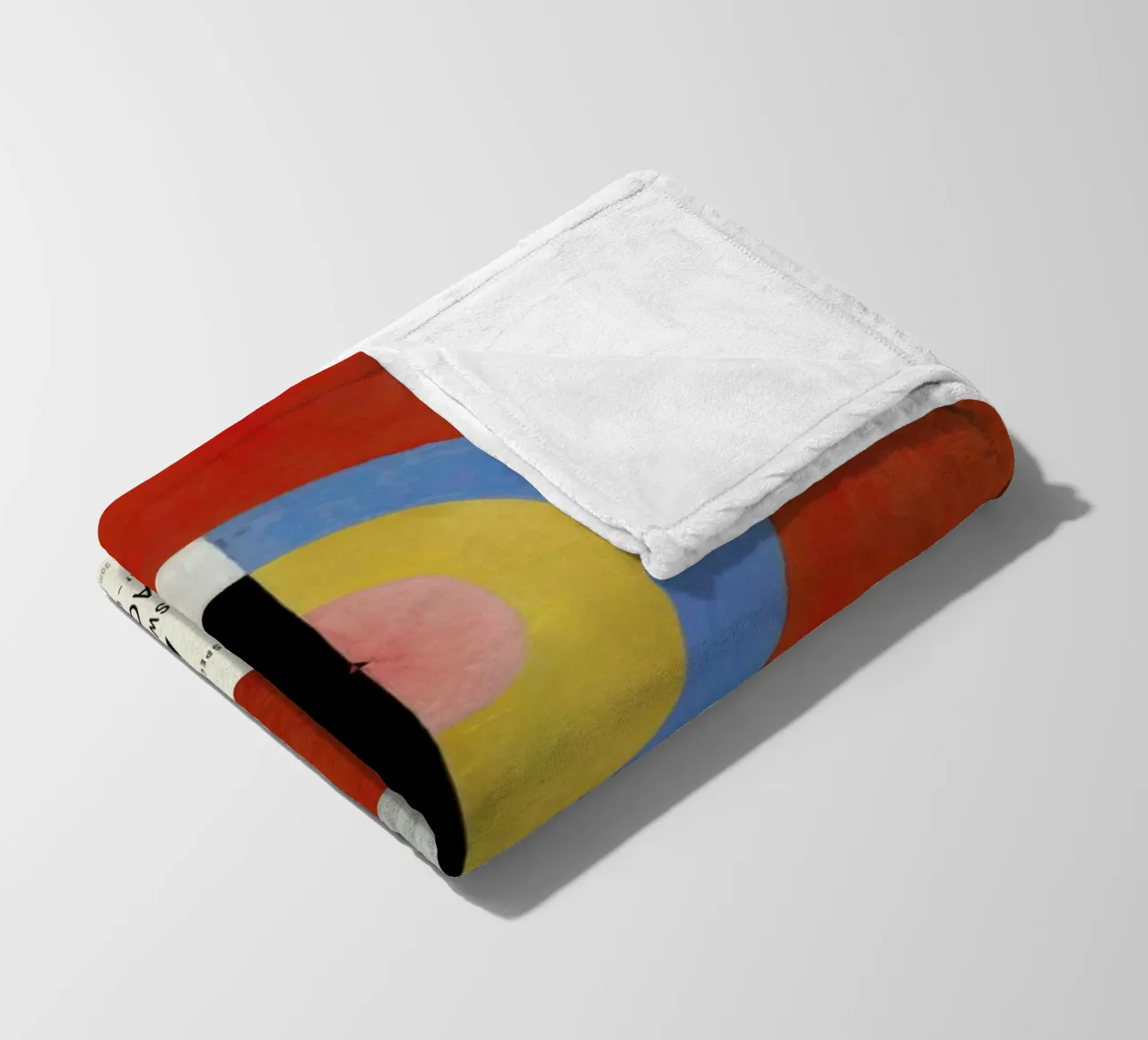 Hilma af Klint - The Swan, No. 17 coperta in pile da Vintage by JUNIQE