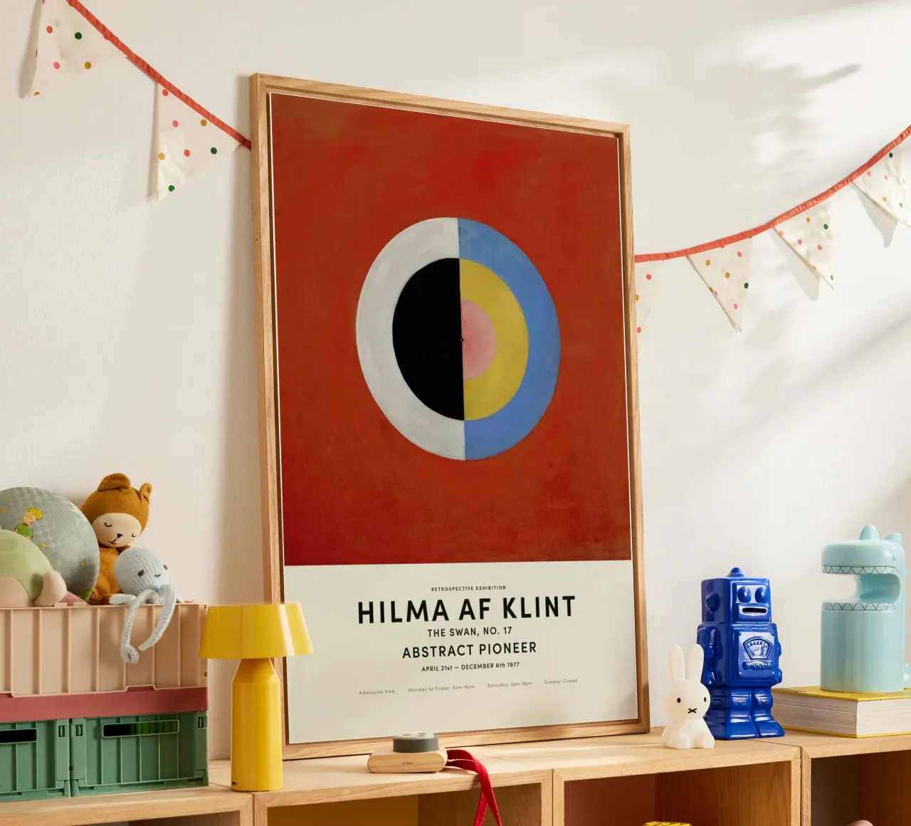 Hilma af Klint - The Swan, No. 17 acrylic glass by Vintage by JUNIQE