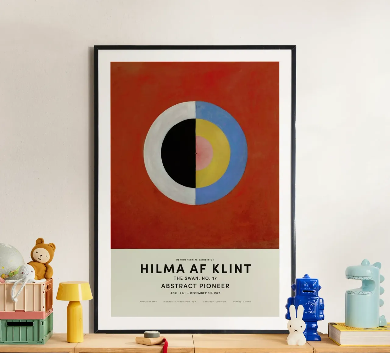 Hilma af Klint - The Swan, No. 17 hahnemühle de Vintage by JUNIQE