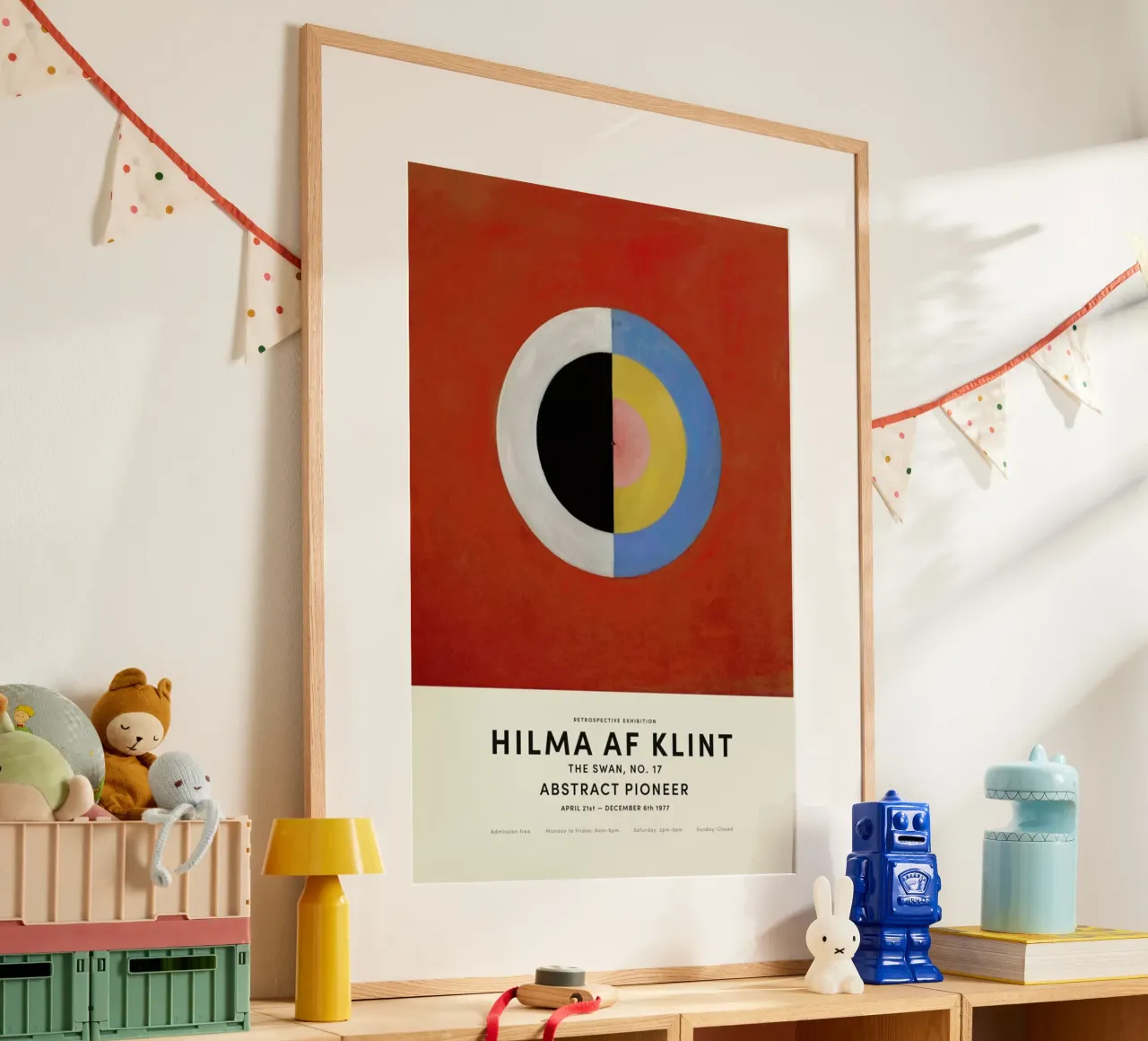 Hilma af Klint - The Swan, No. 17 hahnemühle de Vintage by JUNIQE