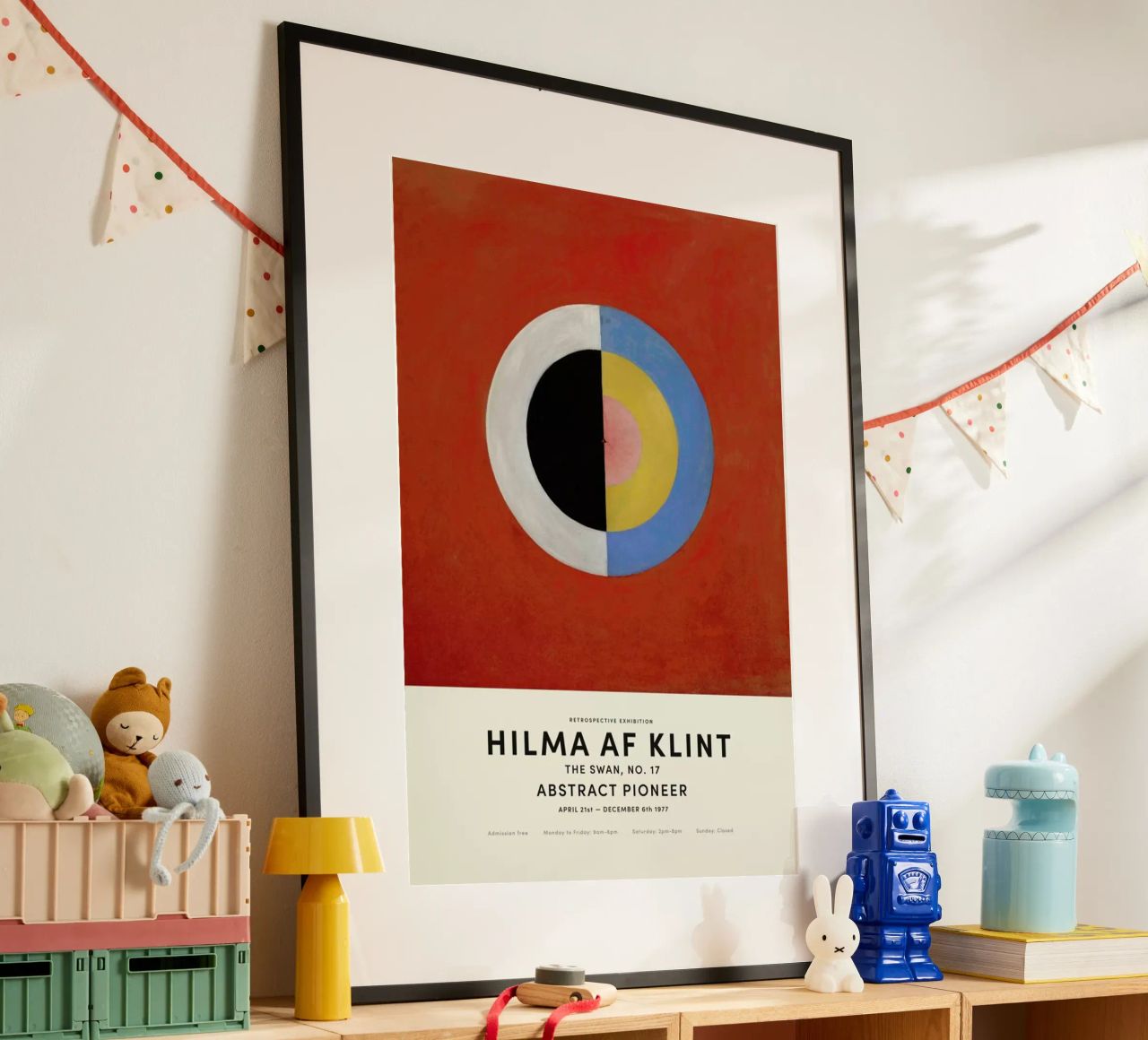 Hilma af Klint - The Swan, No. 17 carta hahnemühle da Vintage by JUNIQE