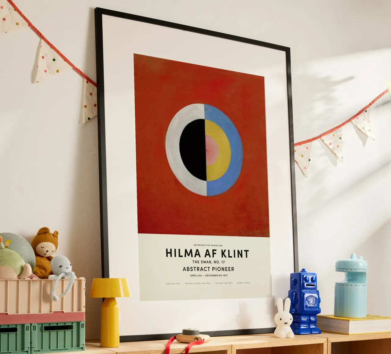 Hilma af Klint - The Swan, No. 17 carta hahnemühle da Vintage by JUNIQE