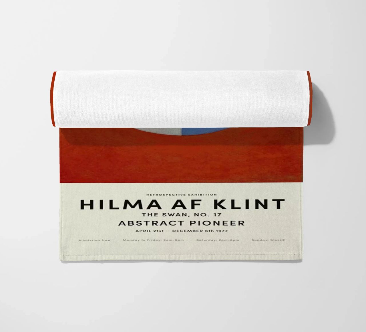 Hilma af Klint - The Swan, No. 17 telo mare da Vintage by JUNIQE