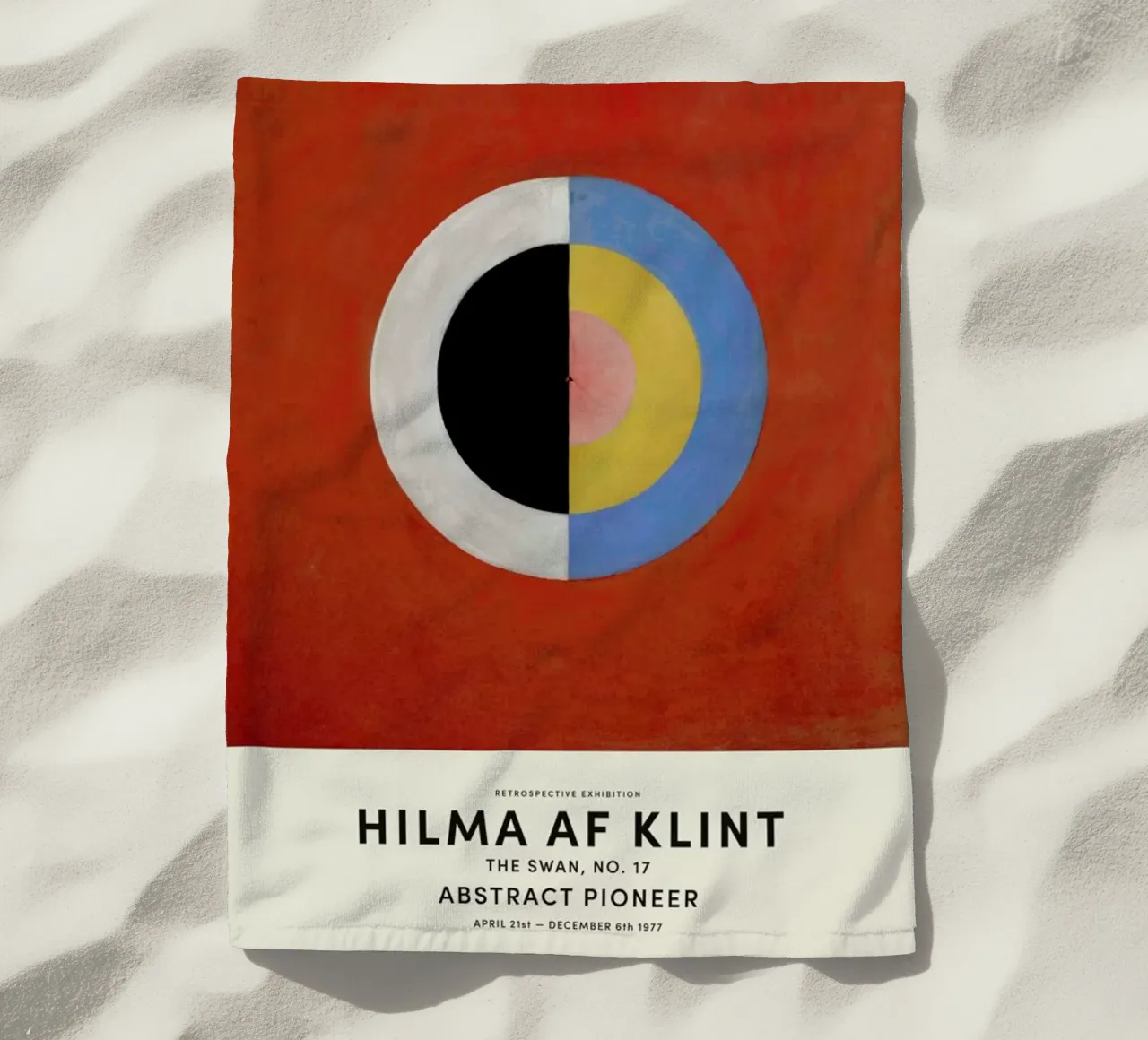 Hilma af Klint - The Swan, No. 17 telo mare da Vintage by JUNIQE