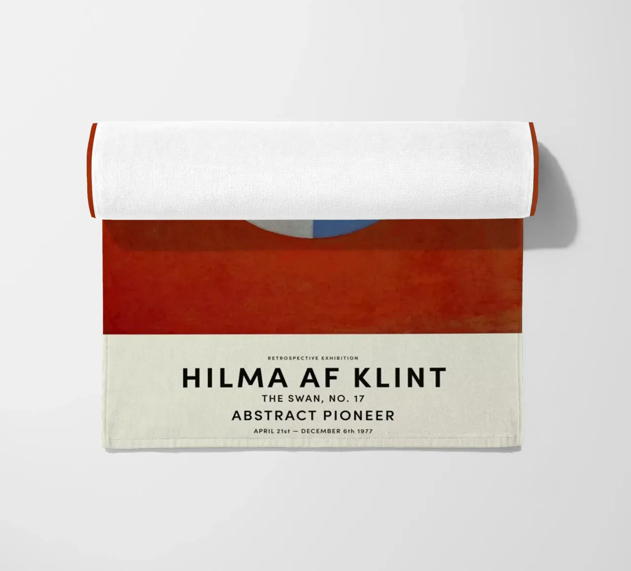 Hilma af Klint - The Swan, No. 17 telo mare da Vintage by JUNIQE
