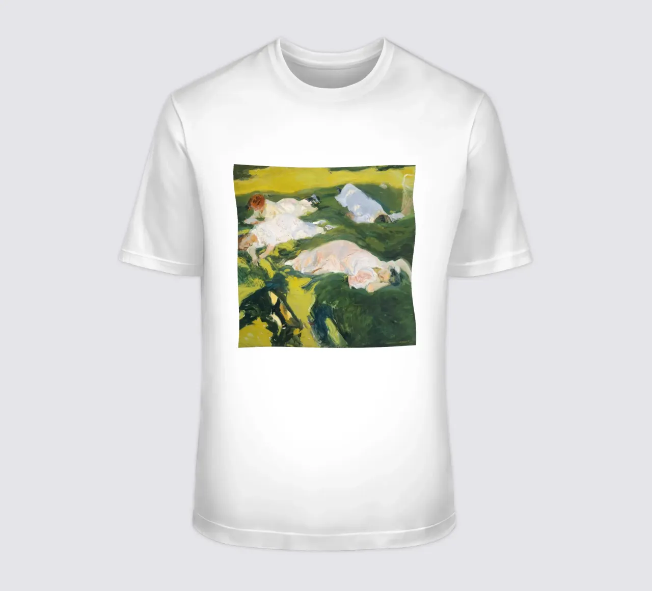 Joaquín Sorolla - La Siesta (The Nap) t-shirt by Wirla