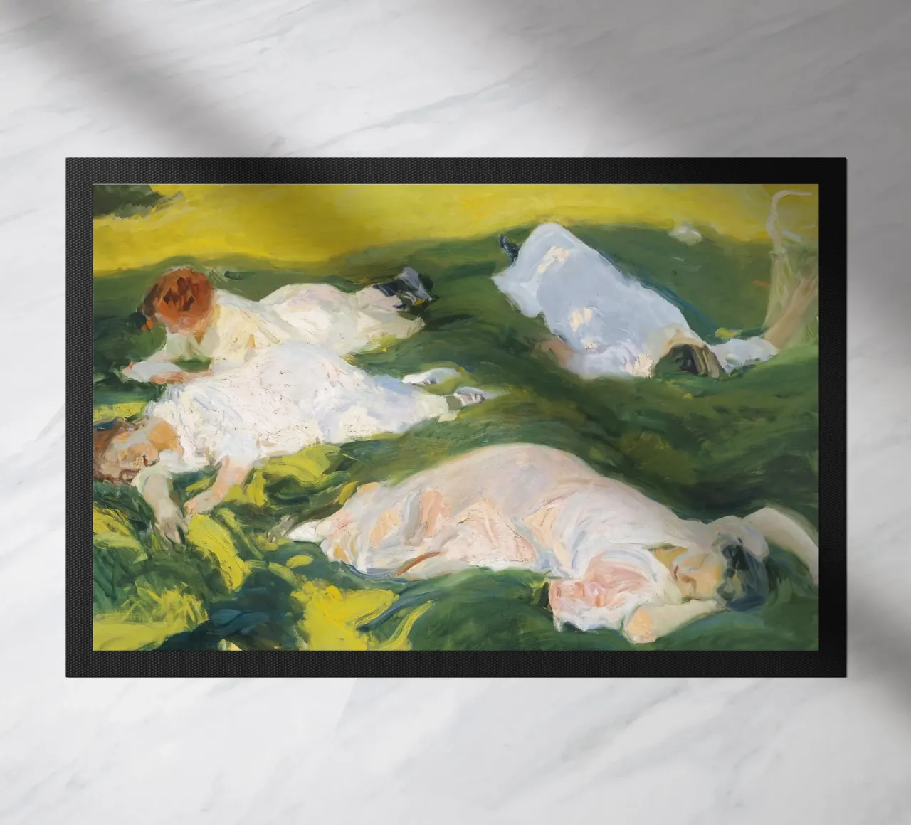 Joaquín Sorolla – La Siesta (The Nap) zerbino da Wirla