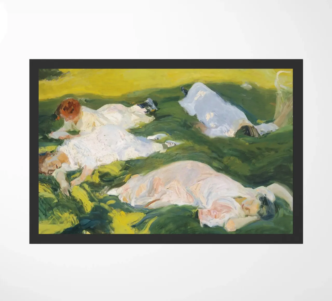 Joaquín Sorolla – La Siesta (The Nap) zerbino da Wirla