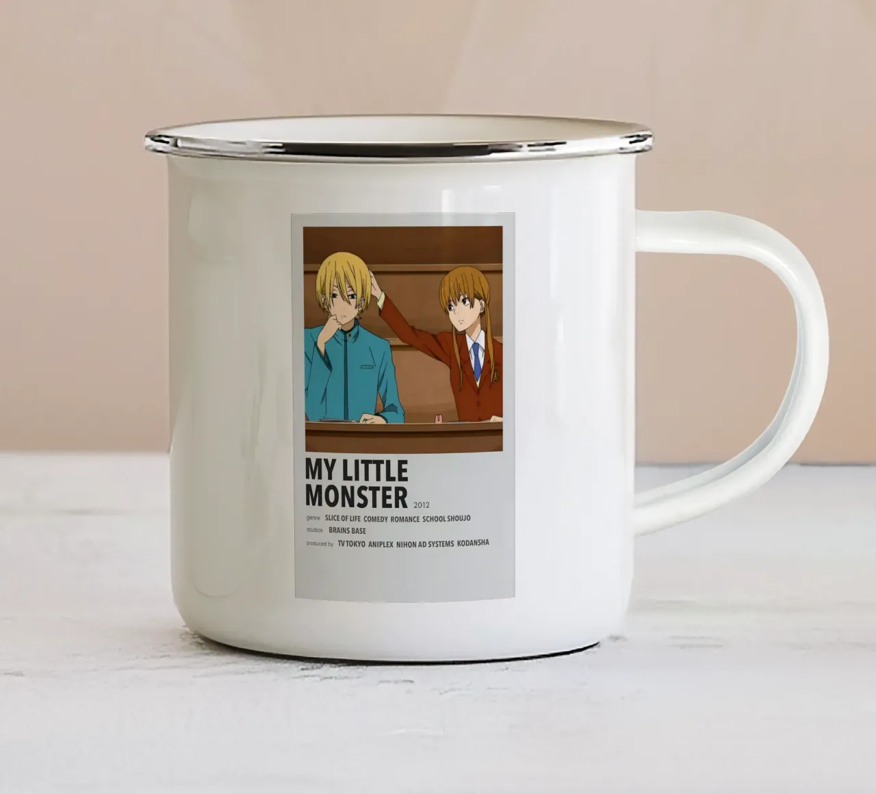 MY LITTLE MONSTER  2012 tazza in smalto da Totoya