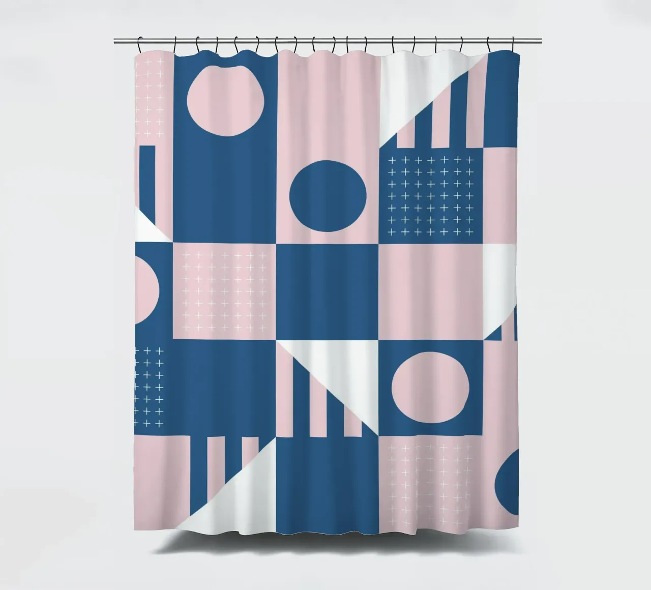 Riviera Tiles Millennial Vibes douchegordijn van designdn