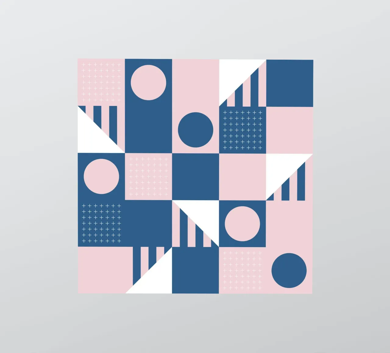 Riviera Tiles Millennial Vibes Sticker von designdn