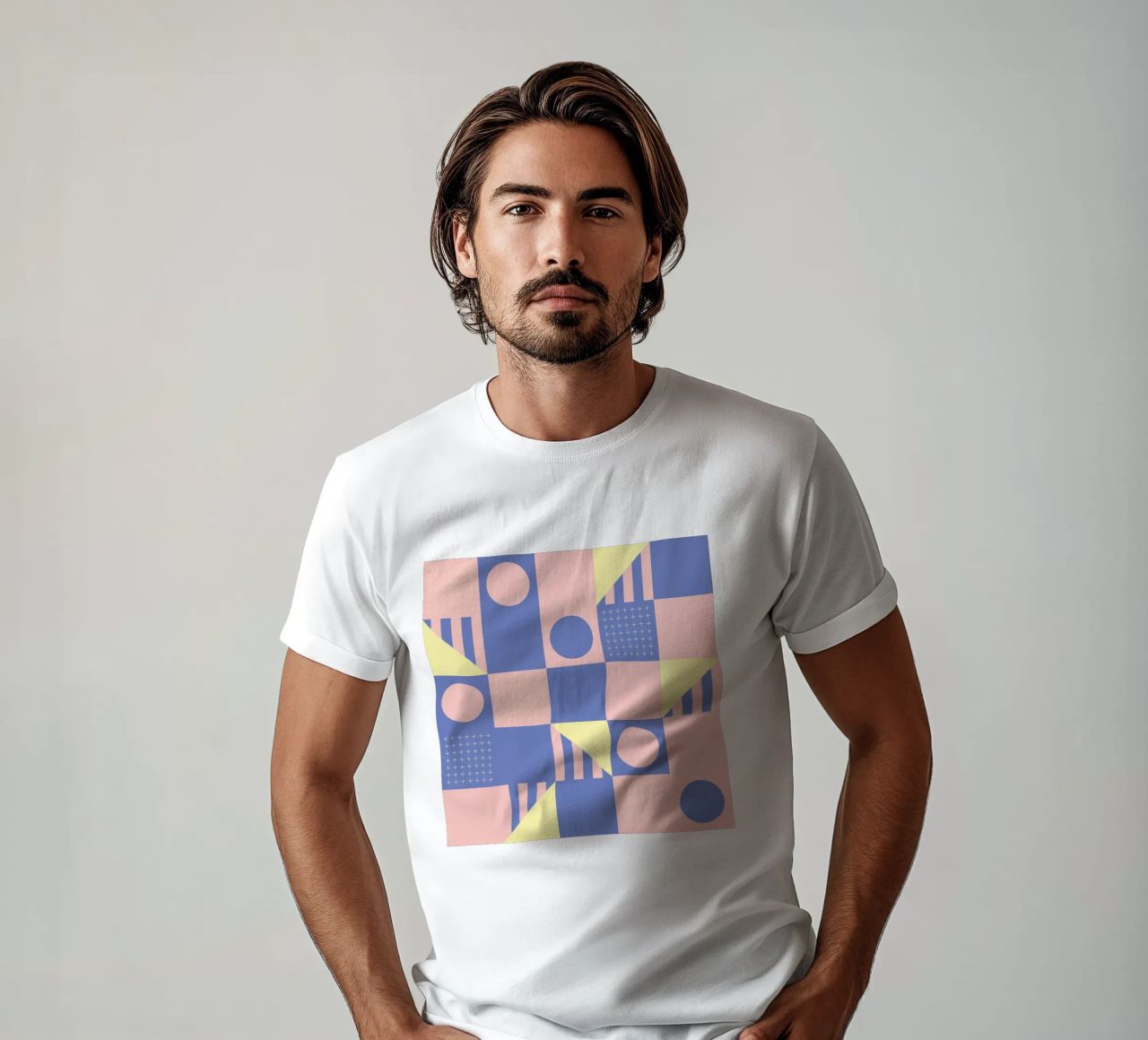 Riviera Tiles Modern Vibes t-shirt da designdn