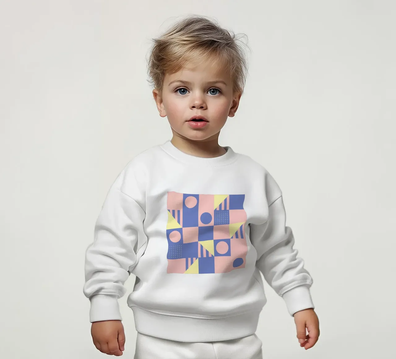 Riviera Tiles Modern Vibes felpa neonato da designdn