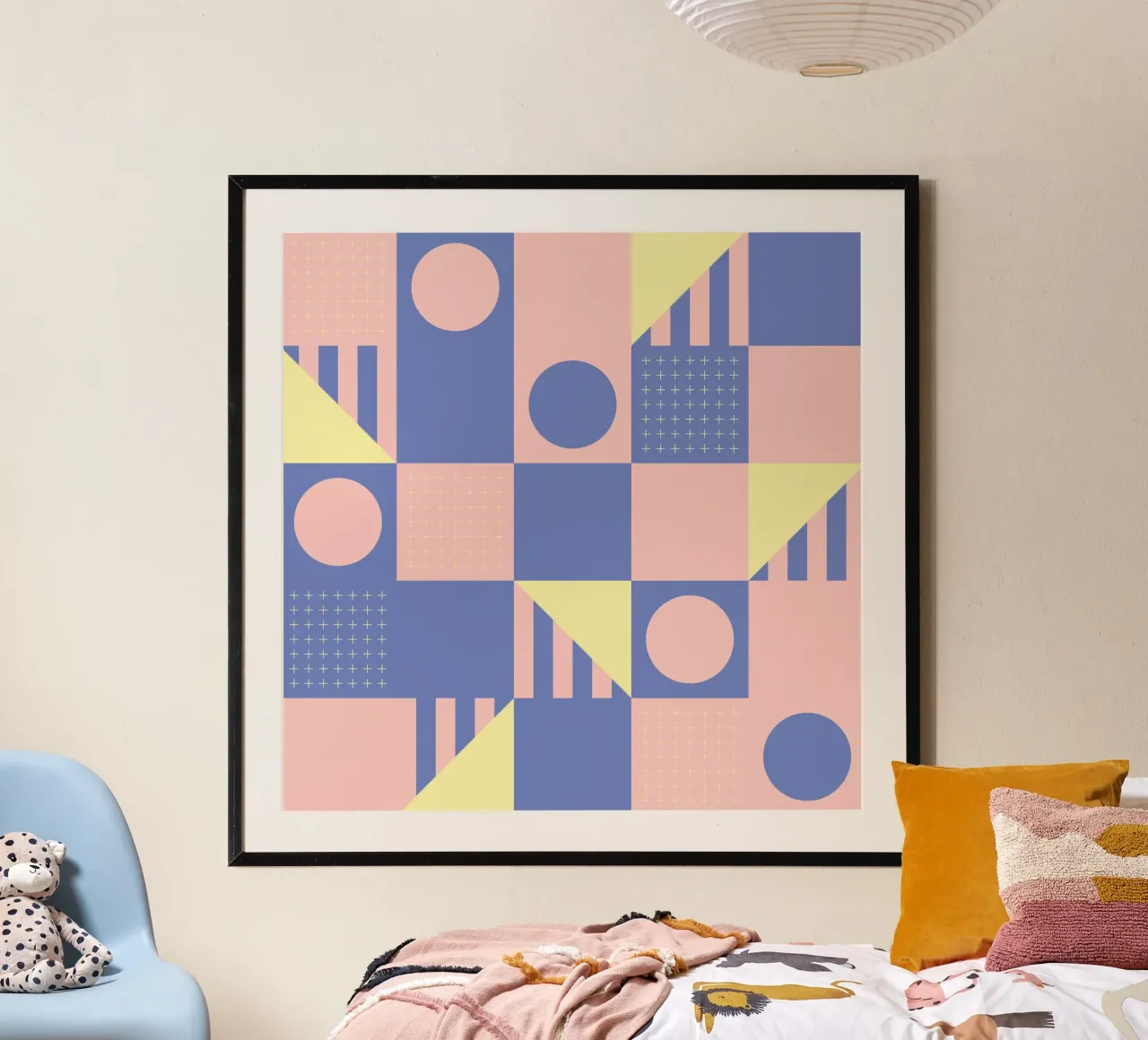 Riviera Tiles Modern Vibes poster da designdn