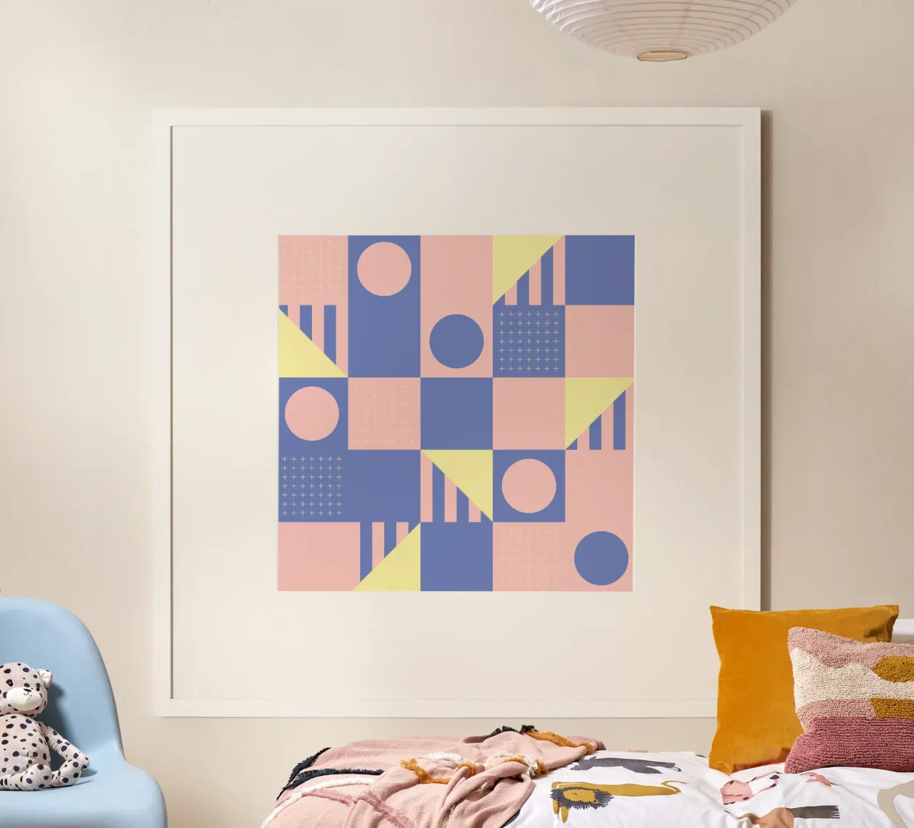 Riviera Tiles Modern Vibes poster da designdn