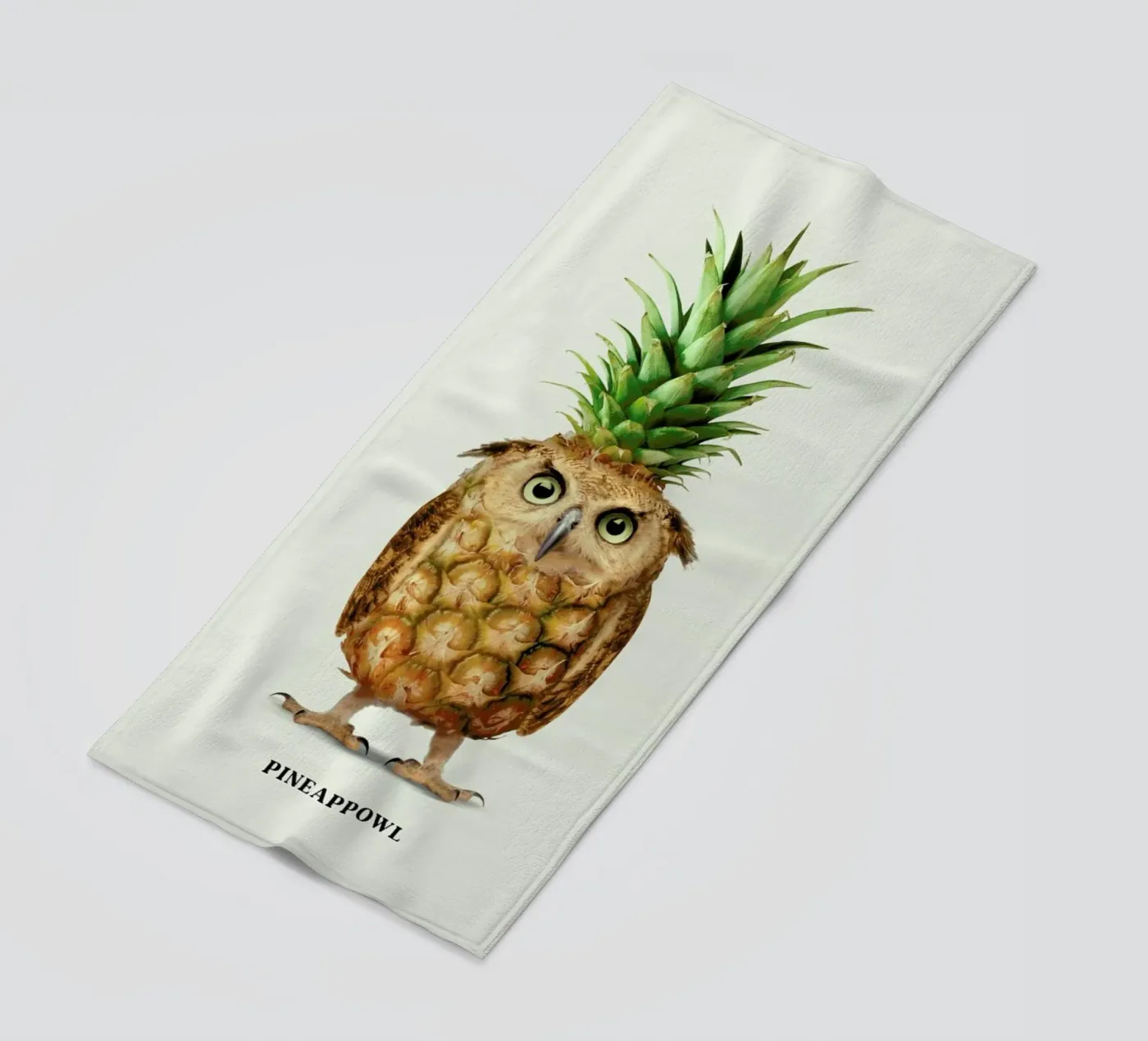 Pineappowl beach towel by Jonas Loose