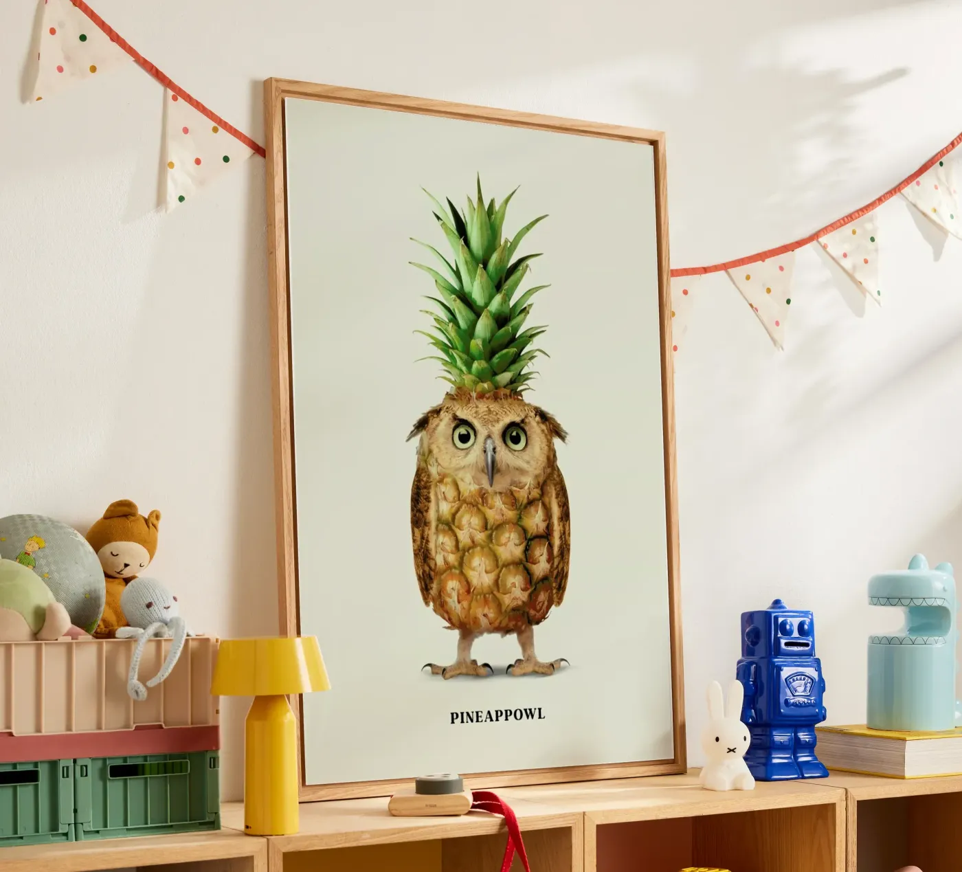 Pineappowl Acryl-Glas von Jonas Loose