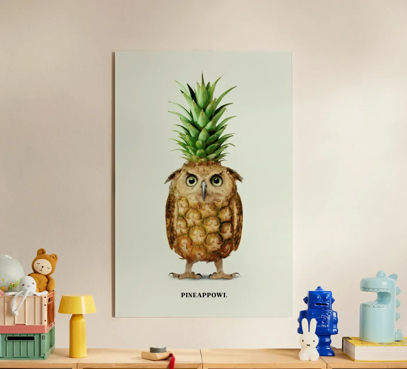 Pineappowl Acryl-Glas von Jonas Loose