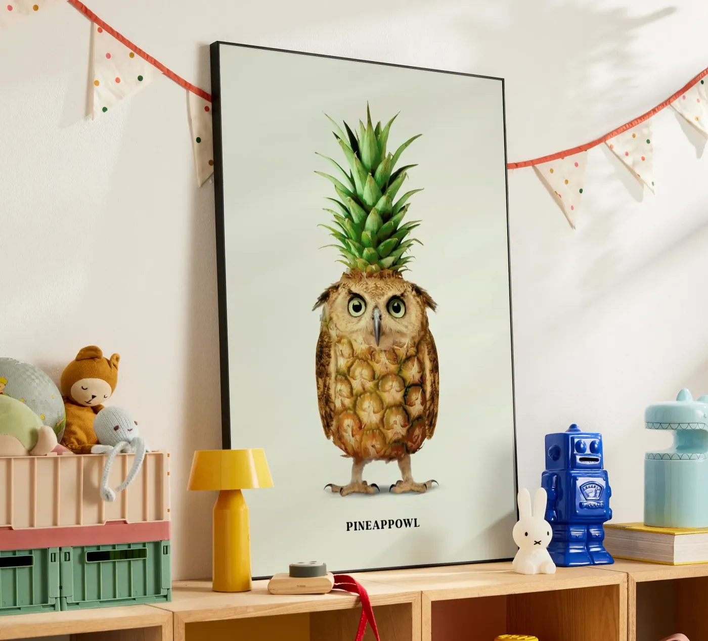 Pineappowl alluminio dibond da Jonas Loose