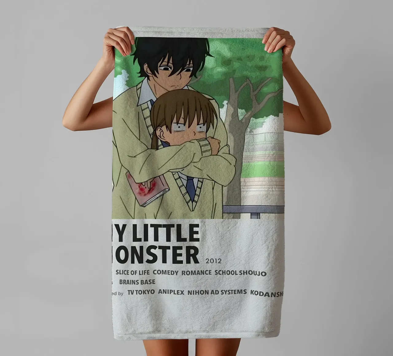 MY LITTLE MONSTER 2012 asciugamano da bagno da Totoya