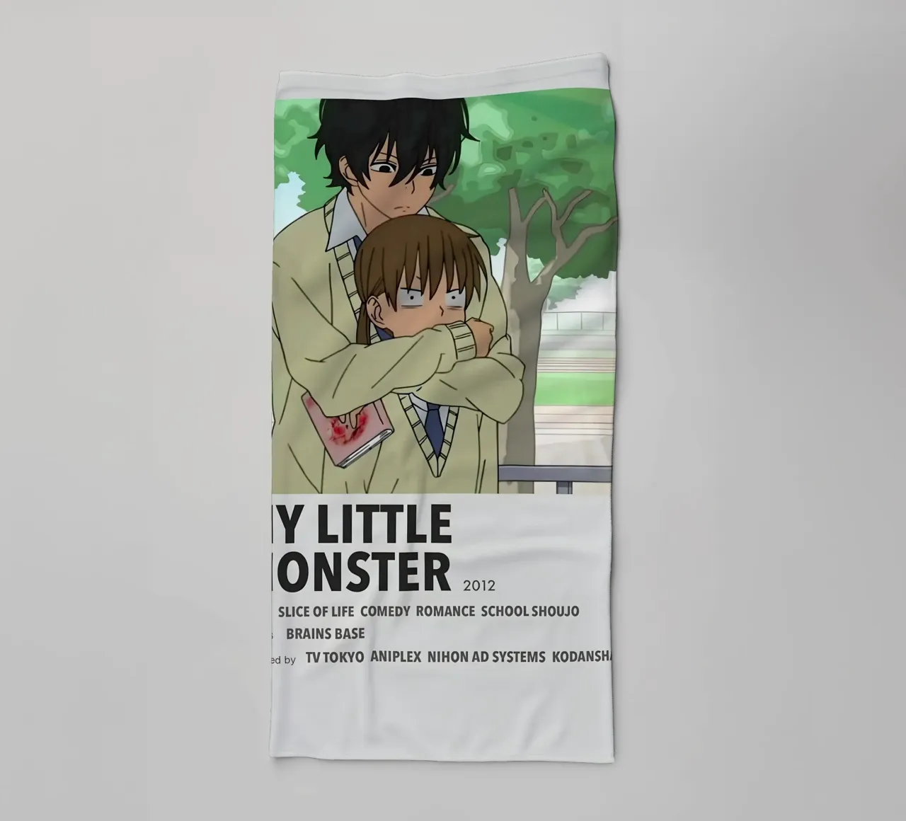 MY LITTLE MONSTER 2012 asciugamano da bagno da Totoya