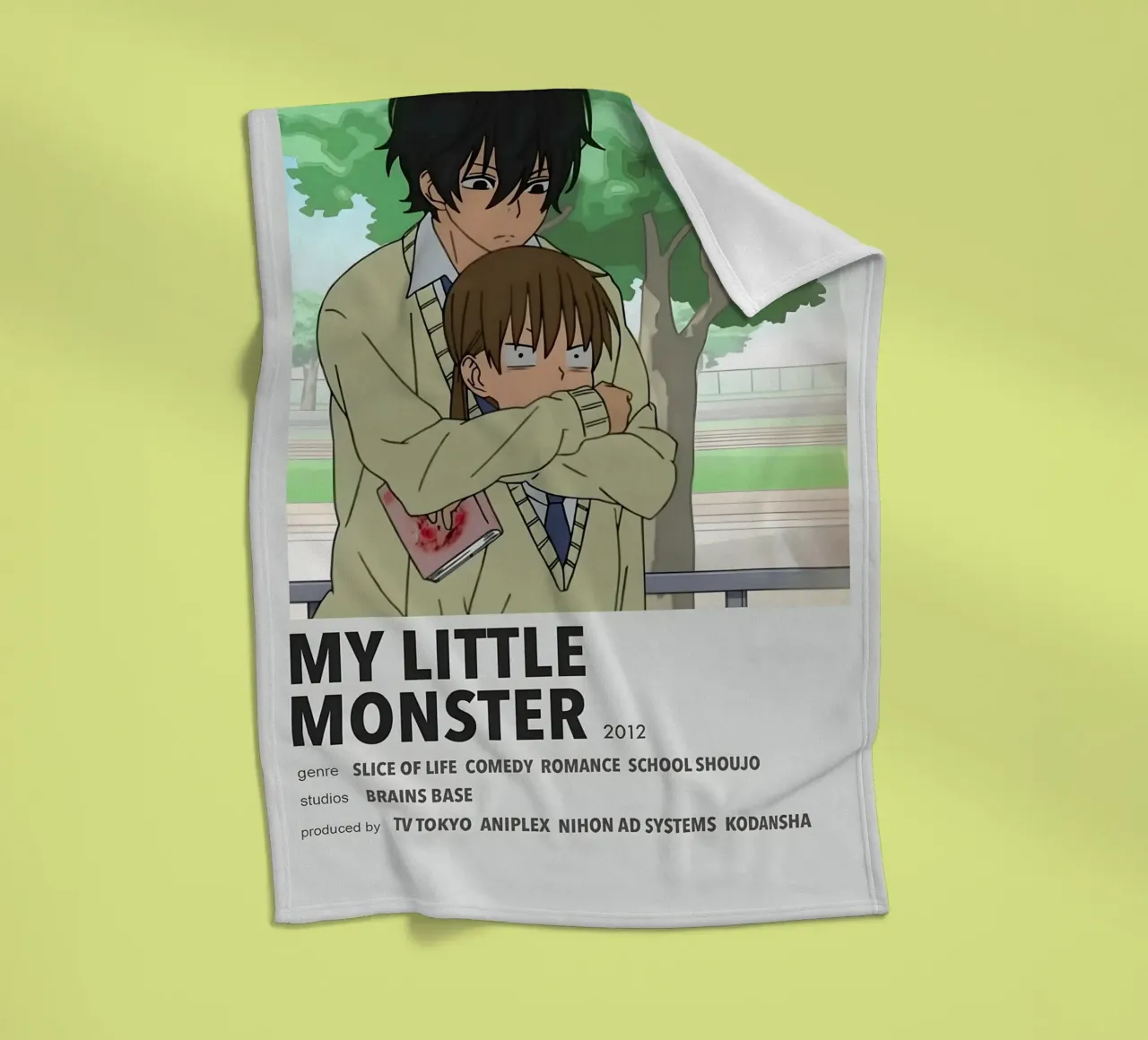 MY LITTLE MONSTER 2012 coperta in pile da Totoya