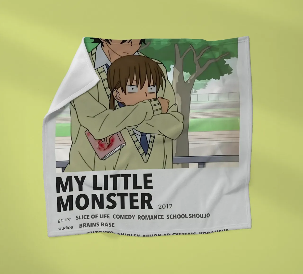 MY LITTLE MONSTER 2012 coperta in pile da Totoya