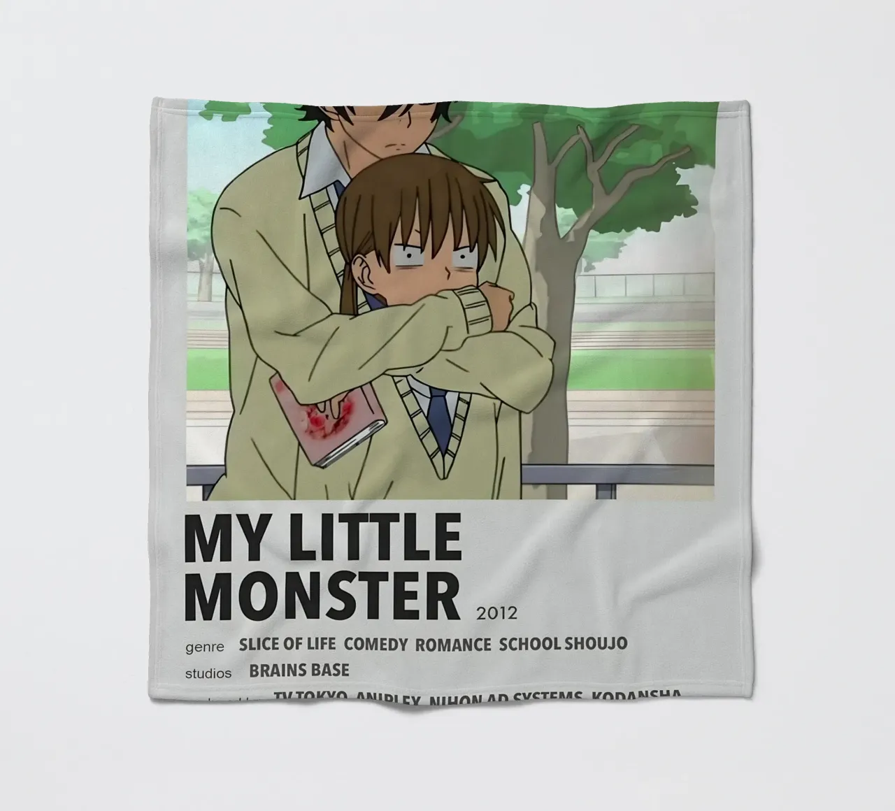MY LITTLE MONSTER 2012 coperta in pile da Totoya