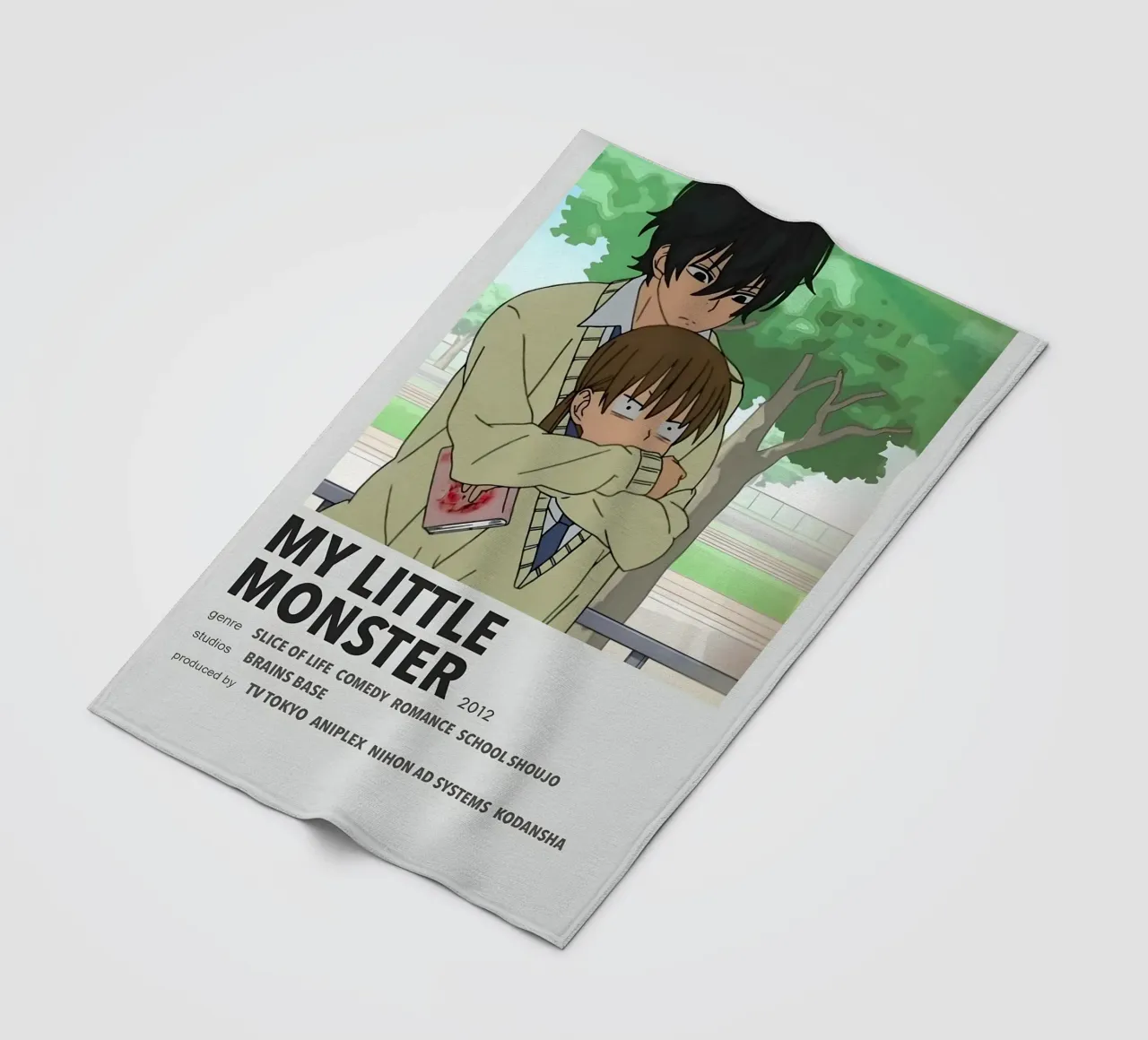 MY LITTLE MONSTER 2012 coperta in pile da Totoya