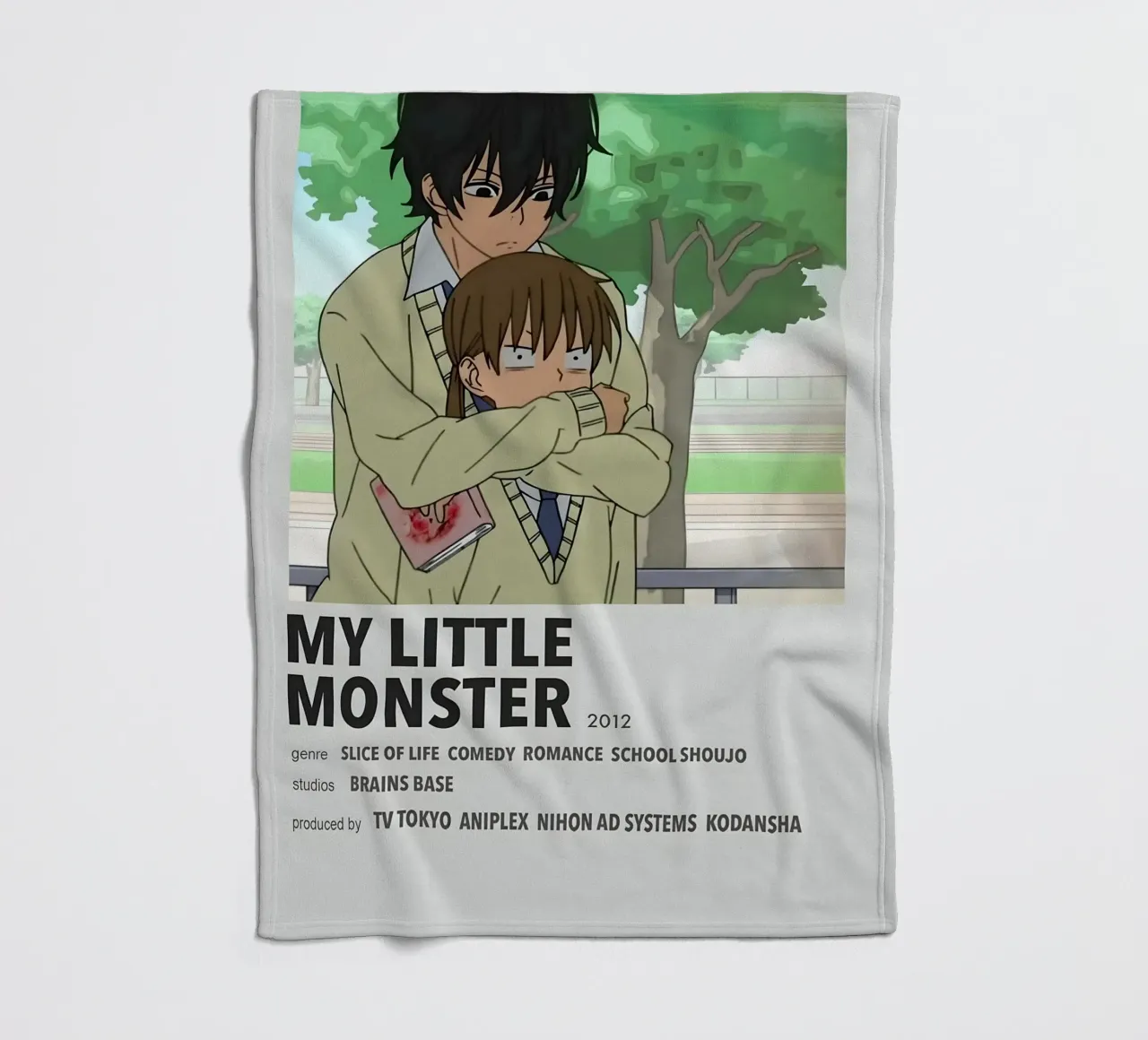 MY LITTLE MONSTER 2012 coperta in pile da Totoya