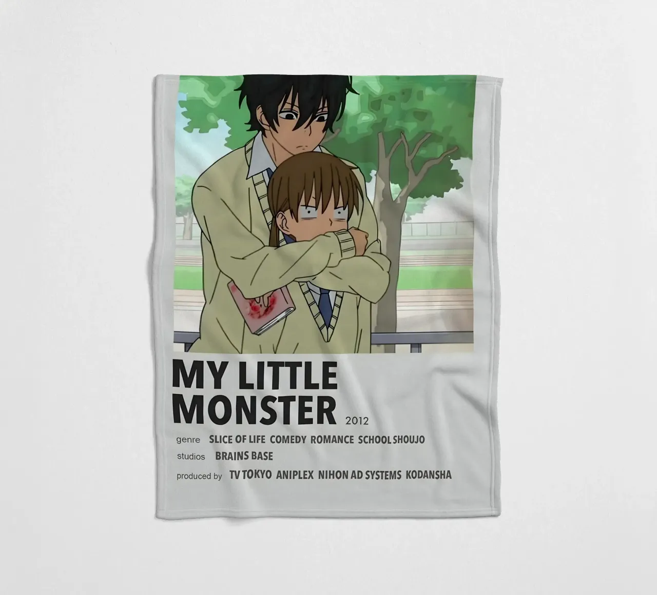 MY LITTLE MONSTER 2012 coperta in pile da Totoya