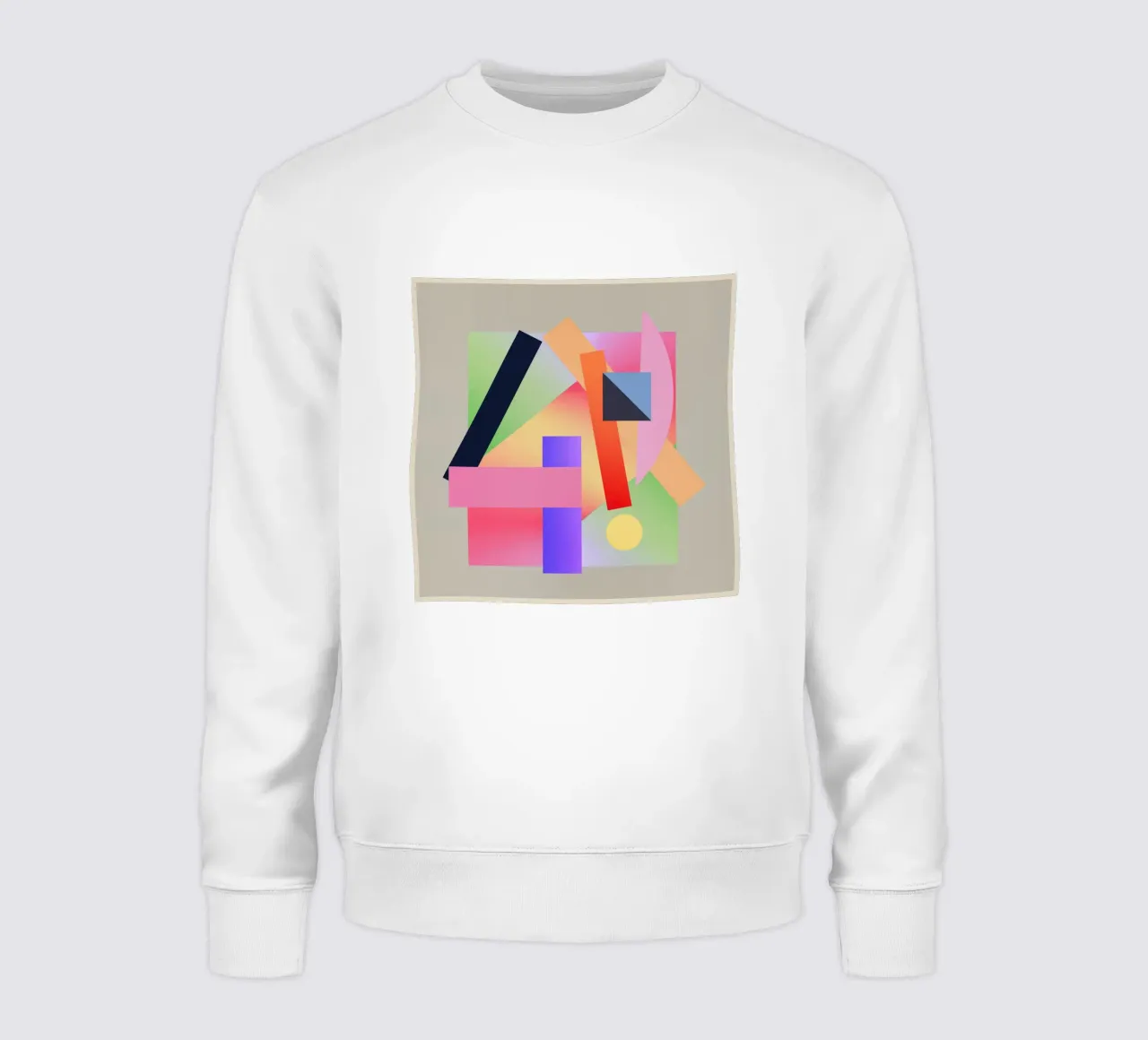 Colorful Geometry sweatshirt by Gaite