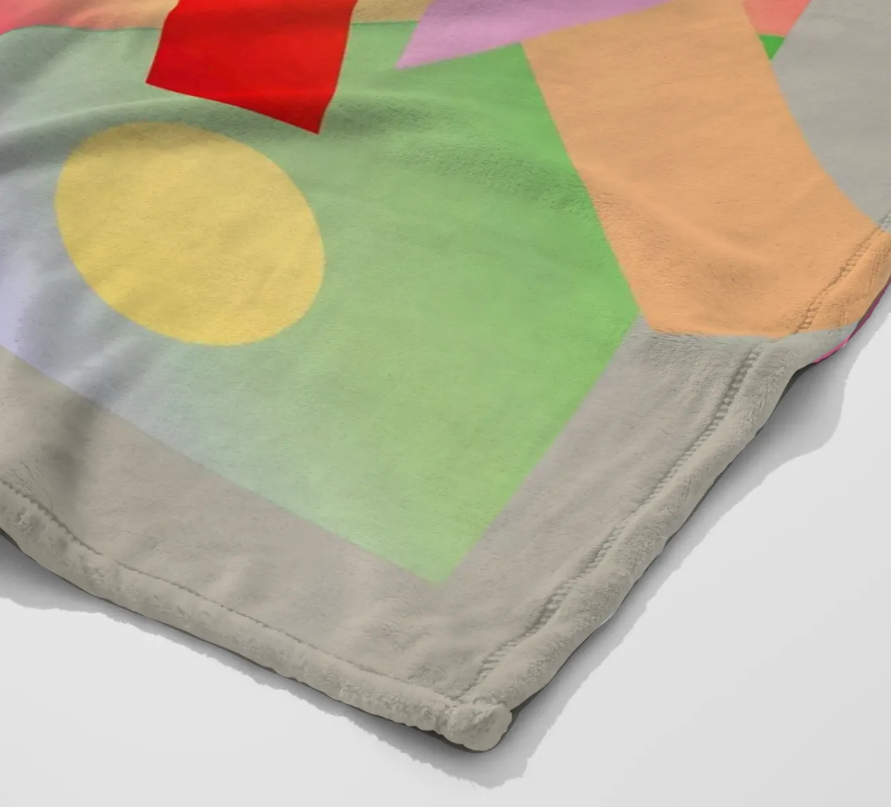 Geometria colorata coperta in pile da Gaite