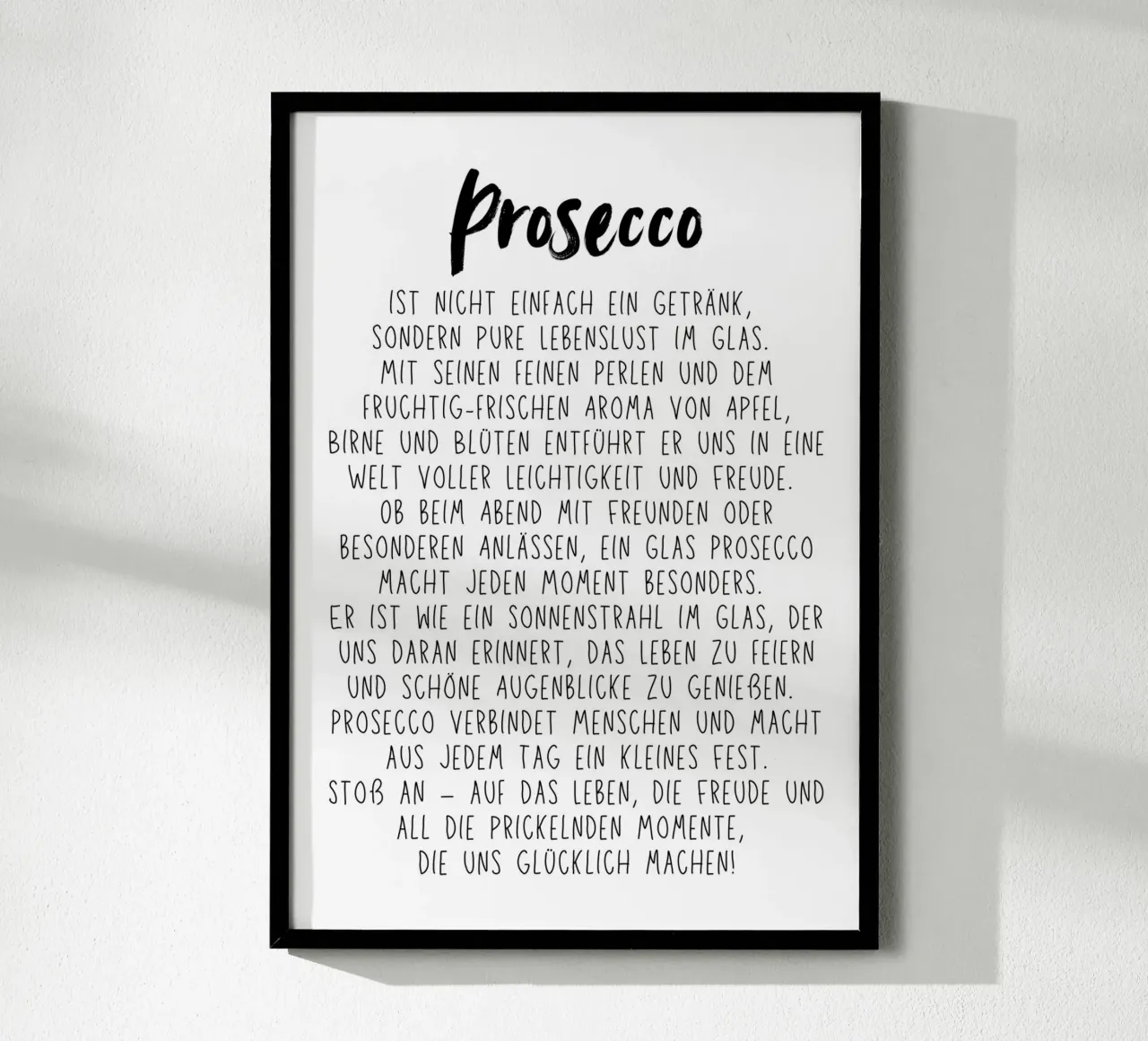 Prosecco poster da DigiWunderwerk